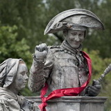 Living statues festival